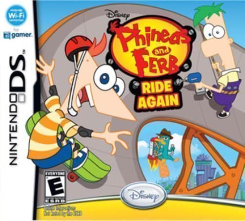 Phineas And Ferb - Ride Again (Europe) Game Cover